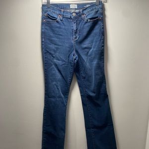 NICOLE MILLER High Rise Bootcut Jeans | size 8